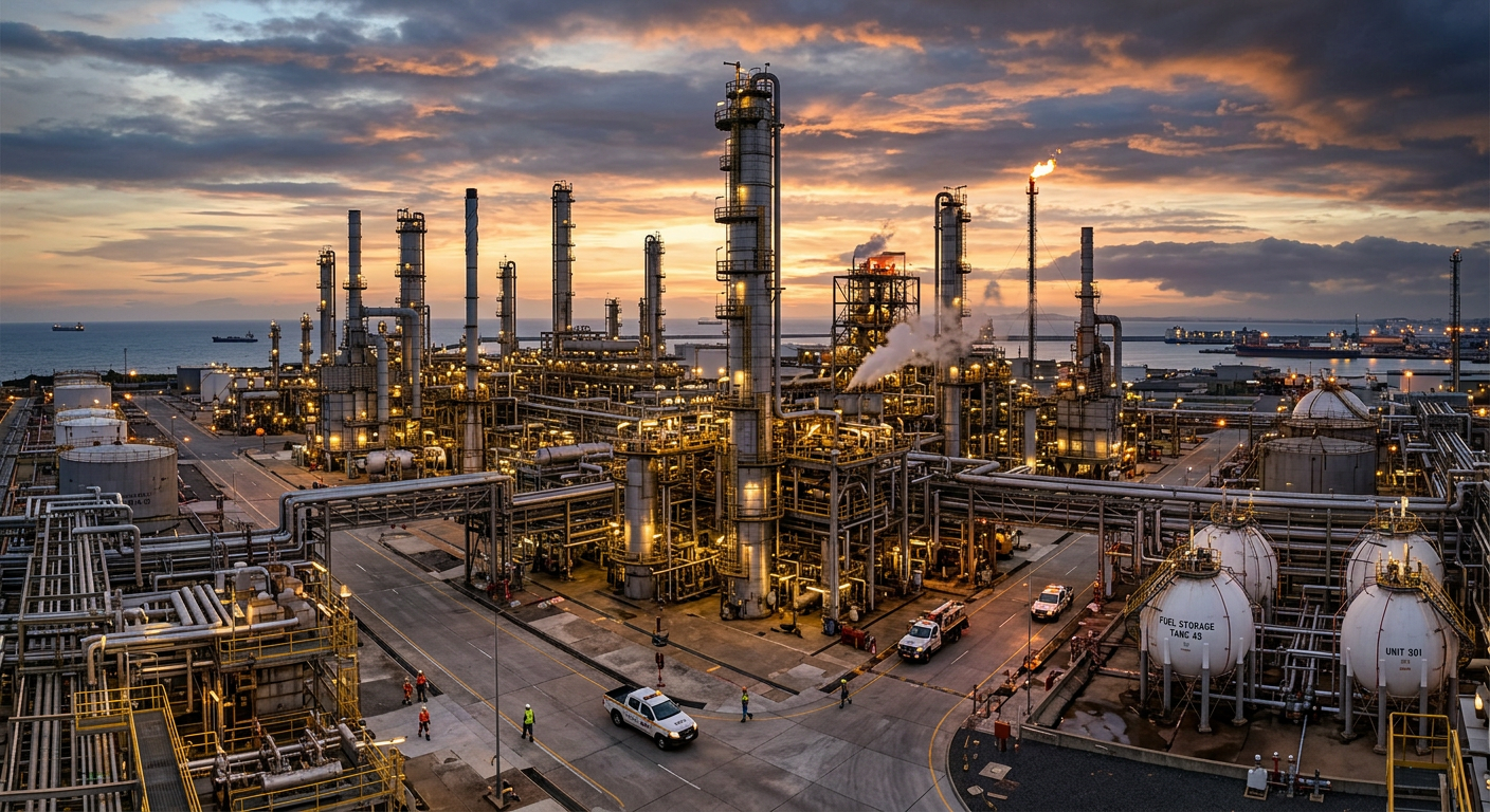 Esu Oil and Gas — Global refinery operations